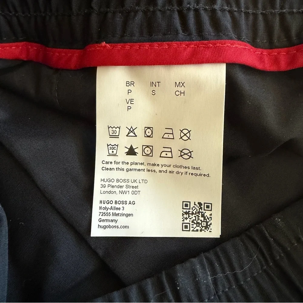 Hugo Boss Convertible Pants Zip Away Shorts Cargo Track Mens Size small - Picture 3 of 4